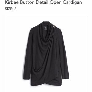 Stitch Fix black draping cardigan
